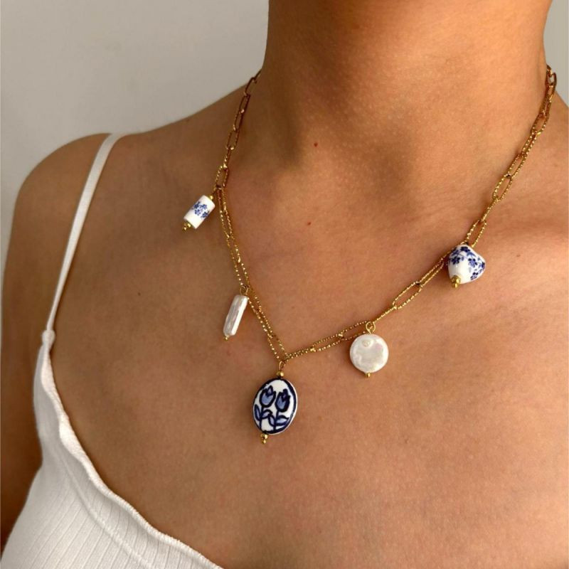 Колье из стали CJM23586 Колье из стали CJM23586