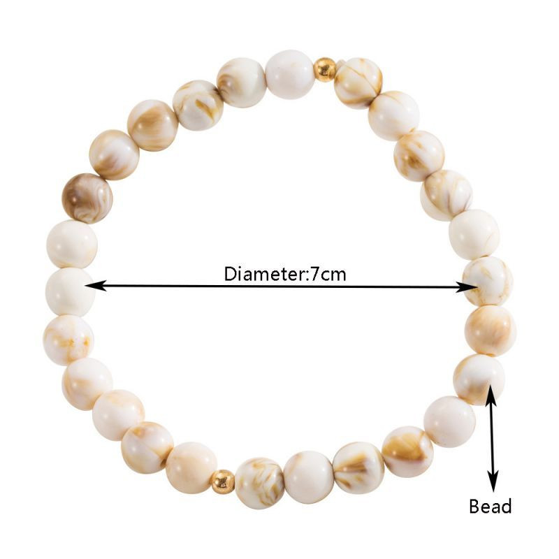 Набор браслетов многослойный в золотистых тонах CJH75268