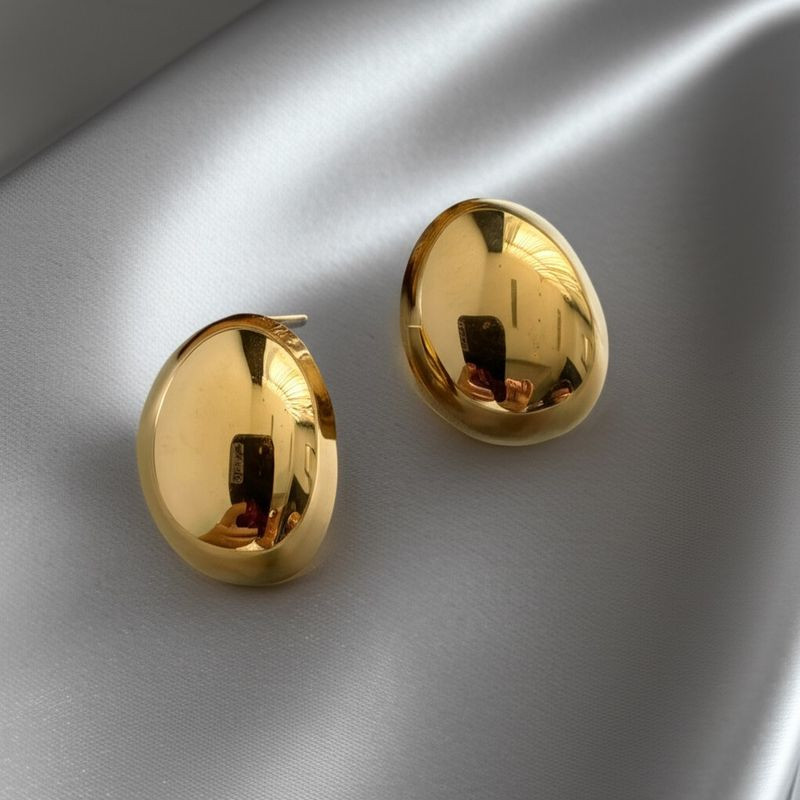 Серьги-пусеты Капли Gold 1J11914CJJ