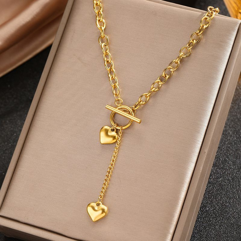 Колье из стали CJP82975