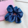 Резинка для волос атласная королевски-синяя CJZ00276