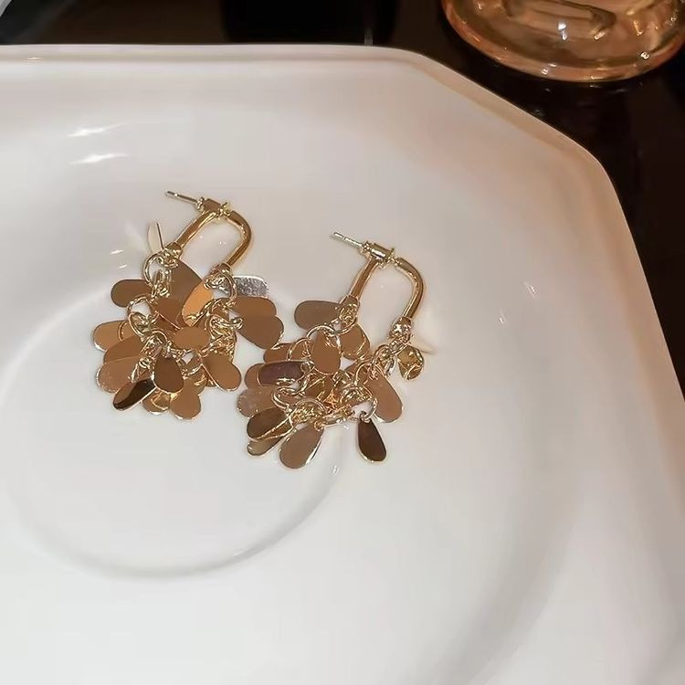 Серьги ювелирный сплав с серебряным гвоздиком J10427CJJ Серьги ювелирный сплав с серебряным гвоздиком J10427CJJ