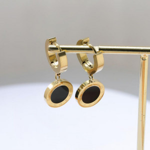 Серьги сталь CJP45222 Серьги сталь CJP45222