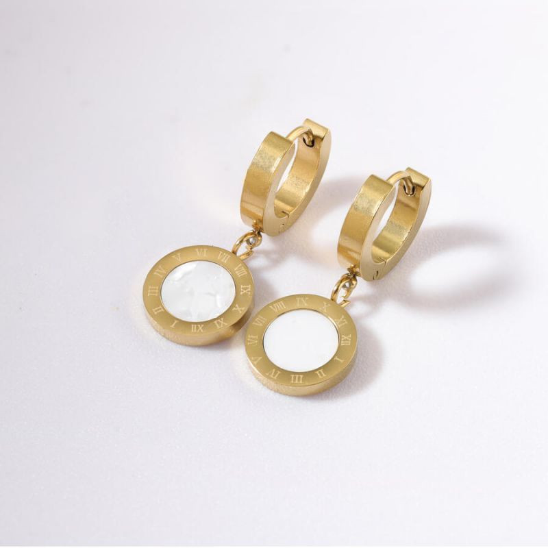 Серьги сталь CJP45222 Серьги сталь CJP45222