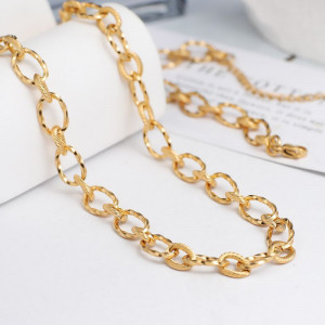 Колье из стали CJJ18706 Колье из стали CJJ18706