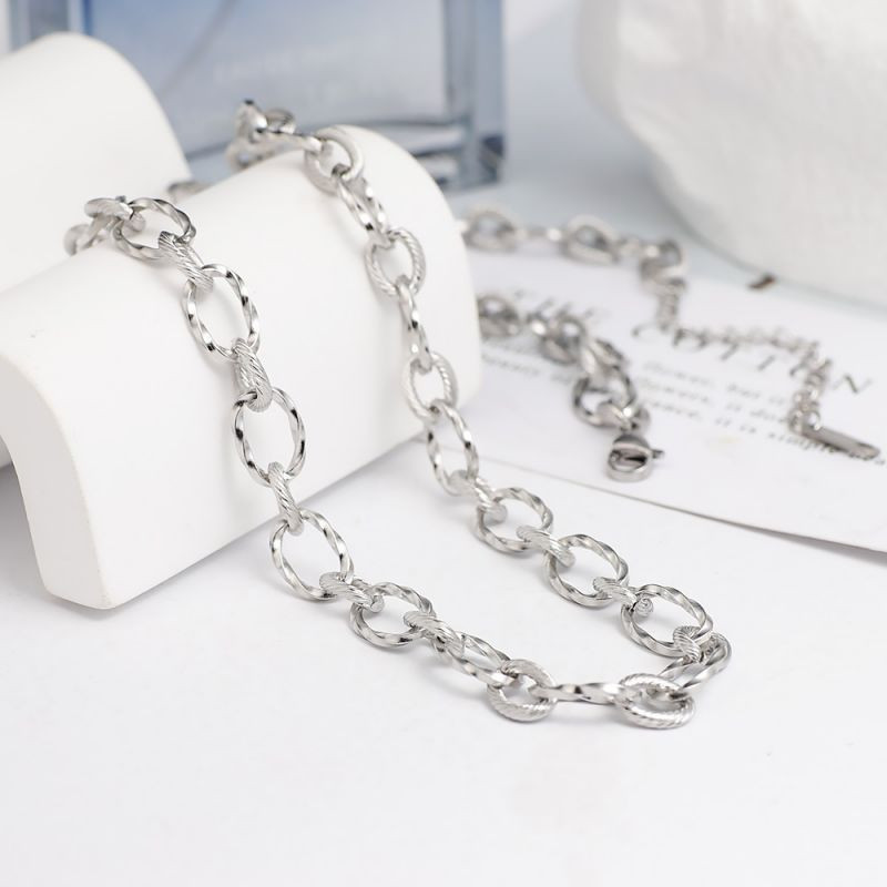 Колье из стали CJJ18706 Колье из стали CJJ18706