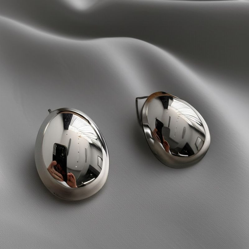 Серьги-пусеты Капли Silver 1J11915CJJ