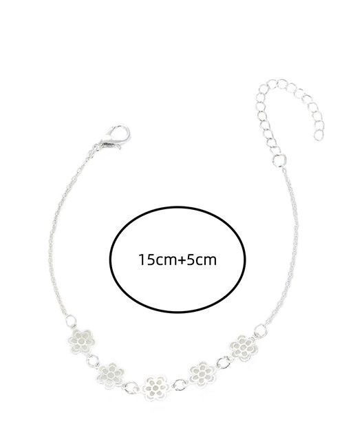 Браслет с контурными цветами Z00082 Браслет с контурными цветами Z00082