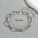 Комплект браслетов-цепочек в серебристом цвете CJT17309 Комплект браслетов-цепочек в серебристом цвете CJT17309