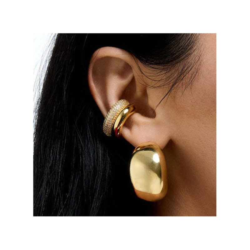 Массивный двойной кафф из матового металла CJR71218