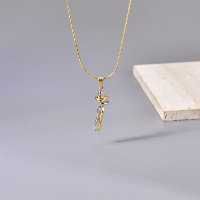 Колье из стали CJL14404