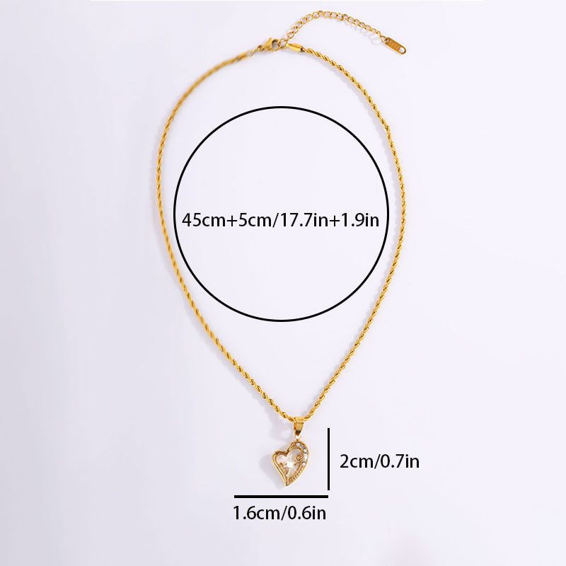 Колье из стали CJJ18643 Колье из стали CJJ18643