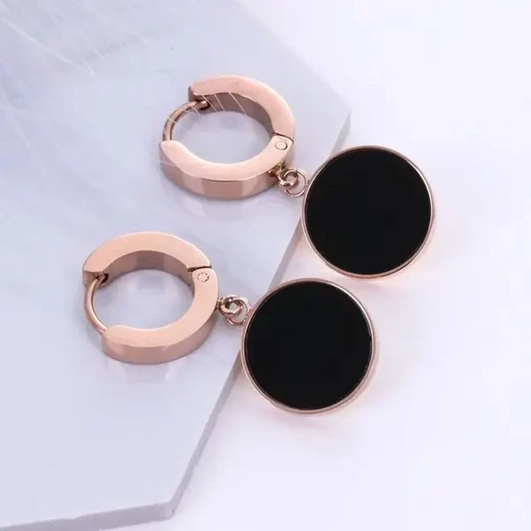 Серьги-гвоздики висячие стальные J10144CJJ Серьги-гвоздики висячие стальные J10144CJJ