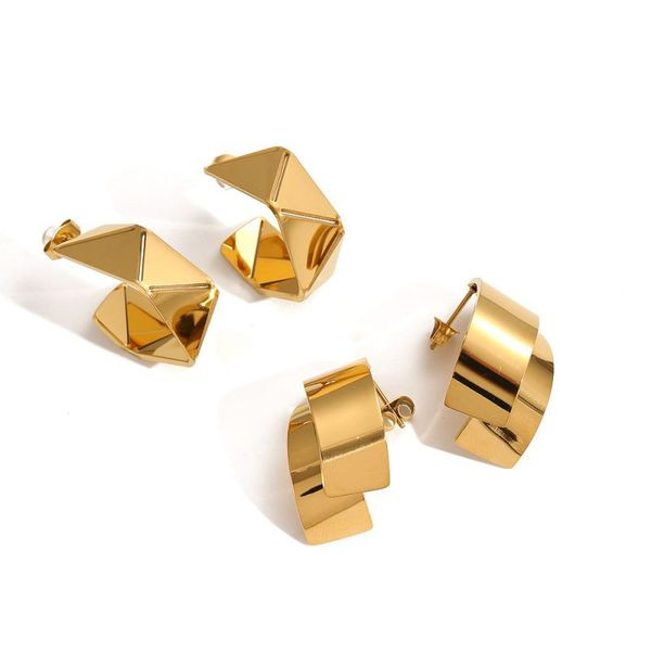 Серьги сталь CJL48435 Серьги сталь CJL48435