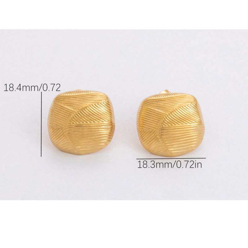 Серьги сталь CJH43033