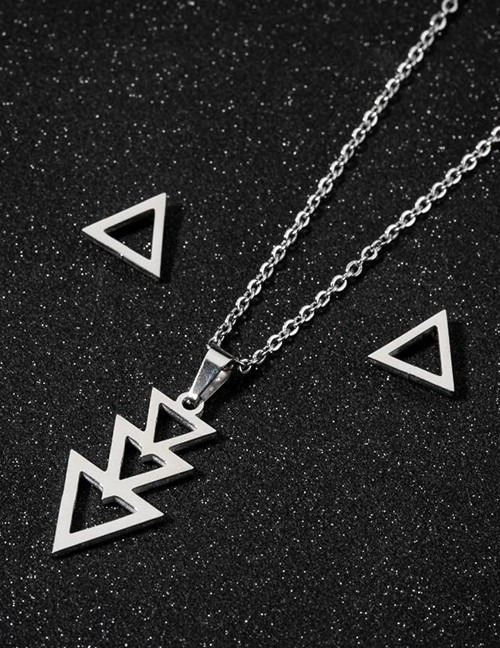 Комплект бижутерии сталь Q15648 Комплект бижутерии сталь Q15648