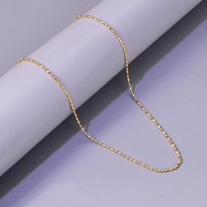 Цепочка титановая сталь напыление золотом 1J11674CJJ Цепочка титановая сталь напыление золотом 1J11674CJJ