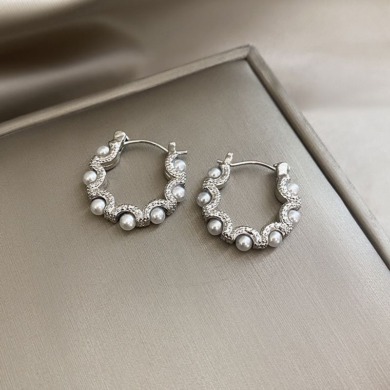 Серьги конго ювелирный сплав 1J11812CJJ Серьги конго ювелирный сплав 1J11812CJJ