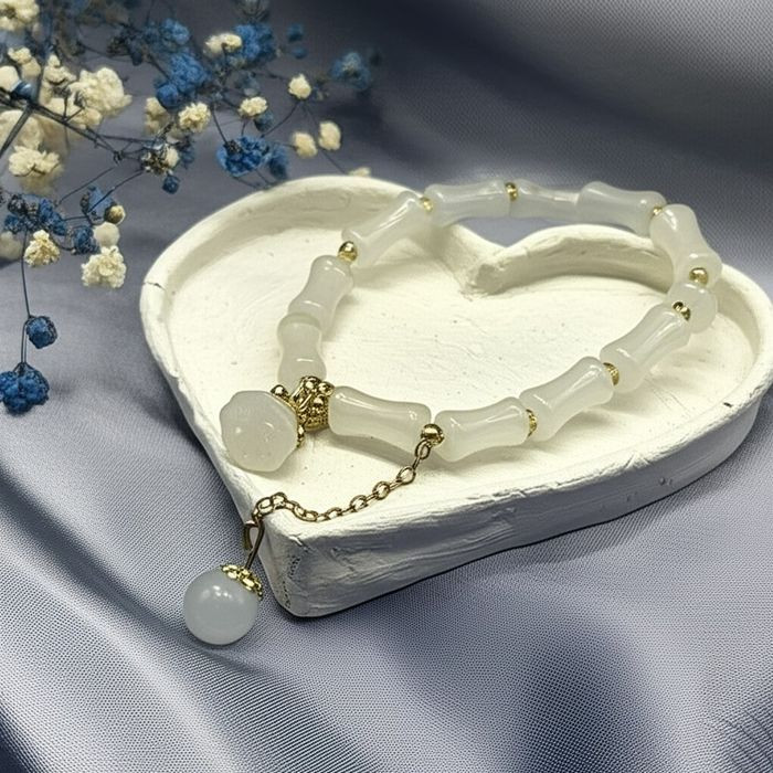 Браслет сказочный персонаж с разноцветными камнями J11040CJJ