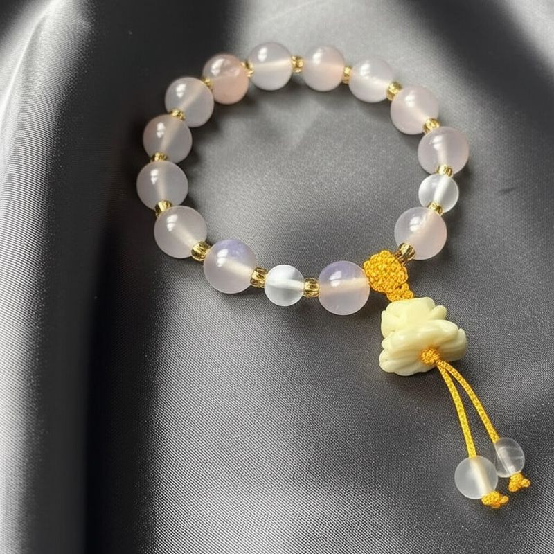 Браслет сказочный персонаж с разноцветными камнями J11040CJJ