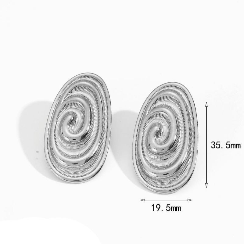 Серьги сталь CJR56171 Серьги сталь CJR56171