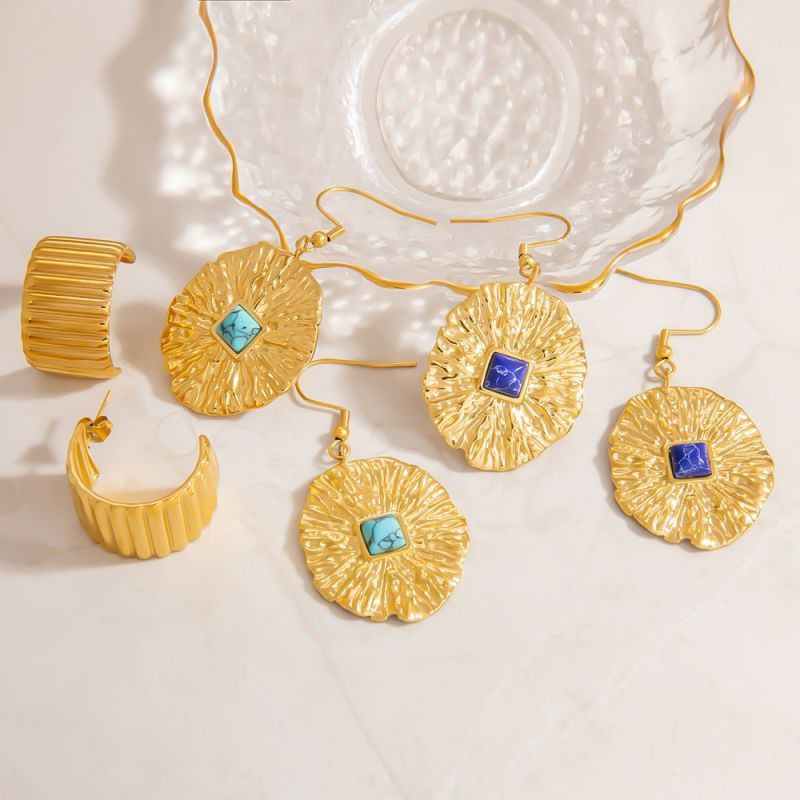 Серьги сталь CJL24165 Серьги сталь CJL24165