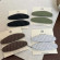 Заколка-клювик в горошек белая CJY83451