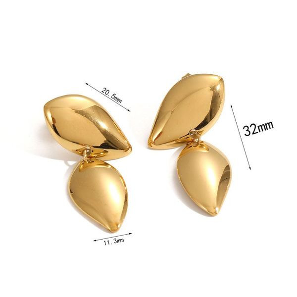 Серьги сталь CJL48443 Серьги сталь CJL48443