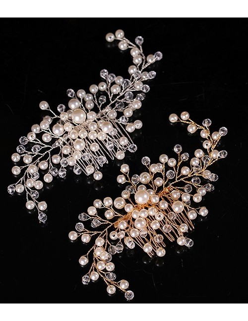 Заколка для волос свадебная G25810