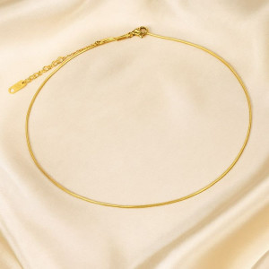 Цепочка титановая сталь напыление золотом 1J11675CJJ Цепочка титановая сталь напыление золотом 1J11675CJJ