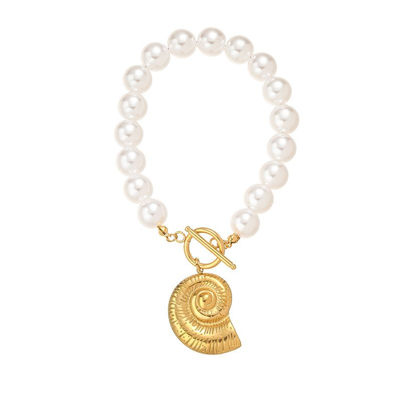 Браслет жемчужный с подвеской в форме морской звезды CJM07080 Браслет жемчужный с подвеской в форме морской звезды CJM07080