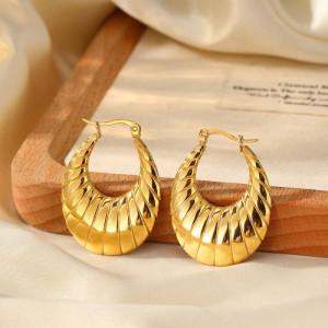 Серьги сталь CJM03786 Серьги сталь CJM03786