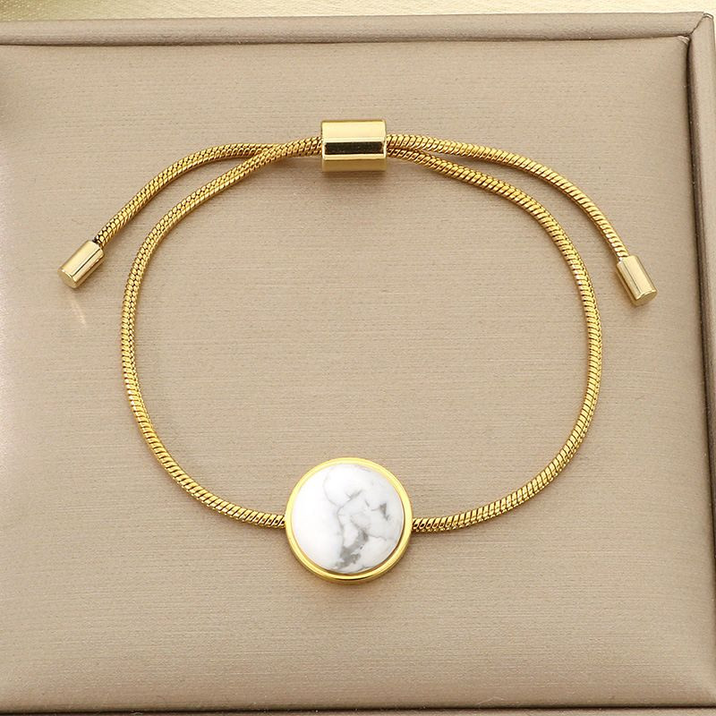 Браслет-слайдер с тигровым глазом в золотистом обрамлении CJN42724