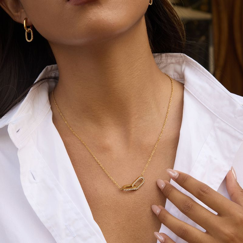 Колье из стали CJR89192 Колье из стали CJR89192