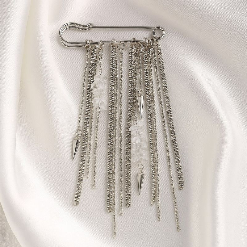 Брошь ювелирный сплав бусины 1J12348CJJ