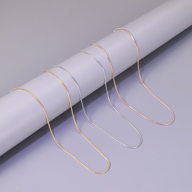 Тонкая цепочка с плетением панцирного типа 1J11676CJJ