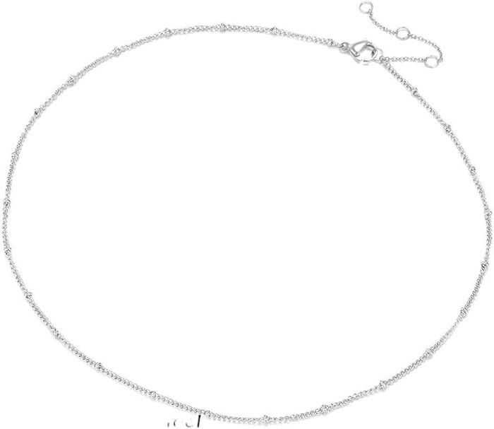 Золотистая цепочка с шариковым плетением и глянцевым финишем YX15473MSK