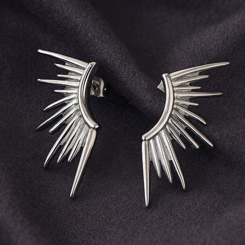 Серьги медь напыление платиной 1J12439CJJ