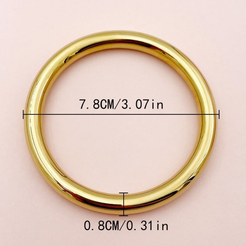 Браслет жесткий массивный в форме дутого обруча CJN89833 Браслет жесткий массивный в форме дутого обруча CJN89833