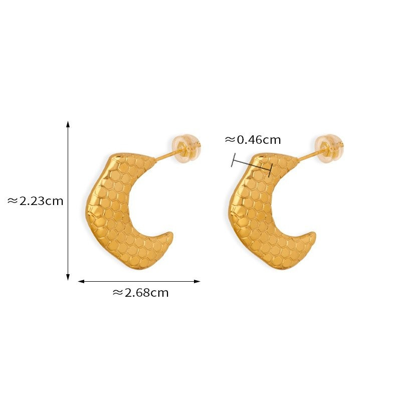 Серьги сталь CJC97378