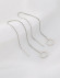 Минималистичные серьги-протяжки с кольцами M10579