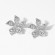 Серебристые серьги-пусеты Цветы CJG30999 Серебристые серьги-пусеты Цветы CJG30999