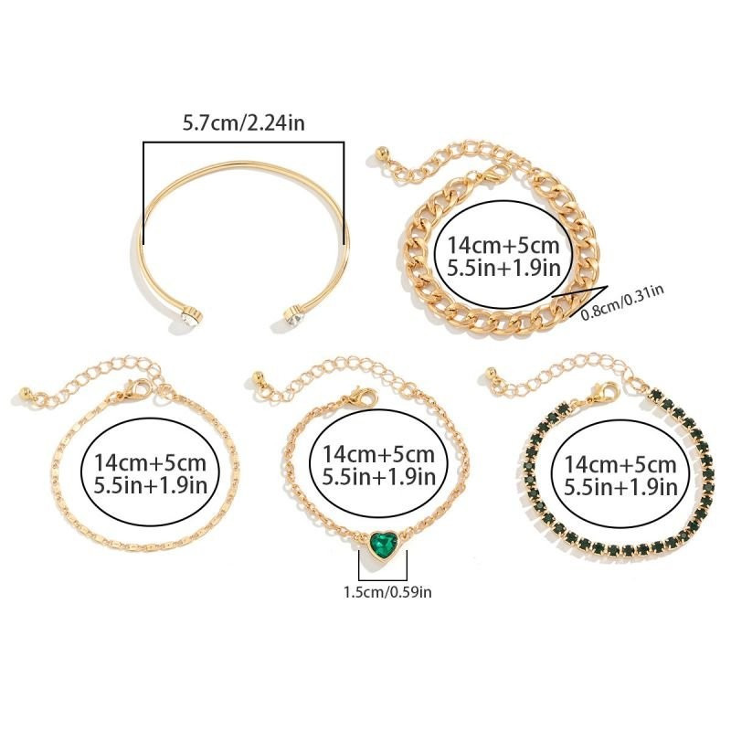 Комплект браслетов CJC60828