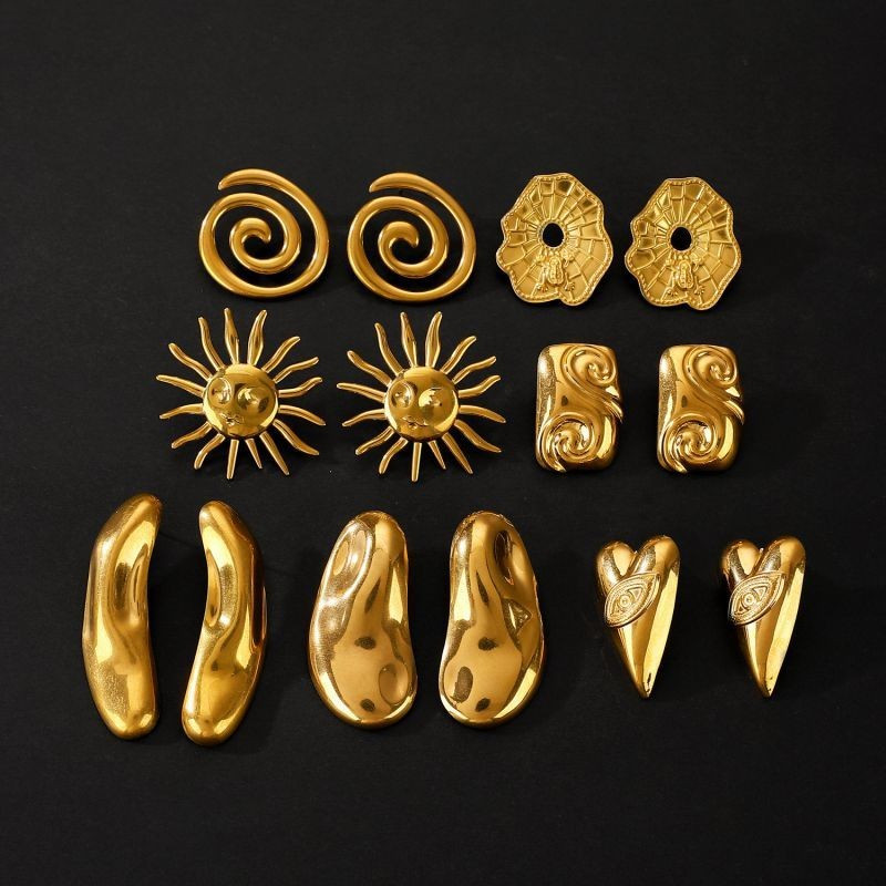 Серьги сталь CJG78736 Серьги сталь CJG78736