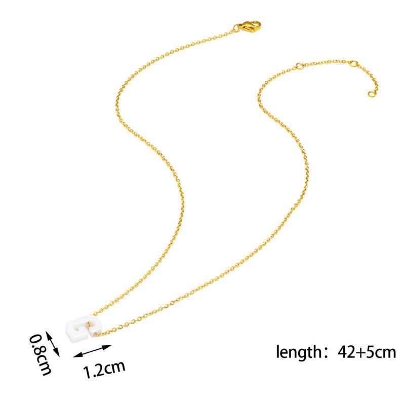 Колье из стали CJL19203 Колье из стали CJL19203