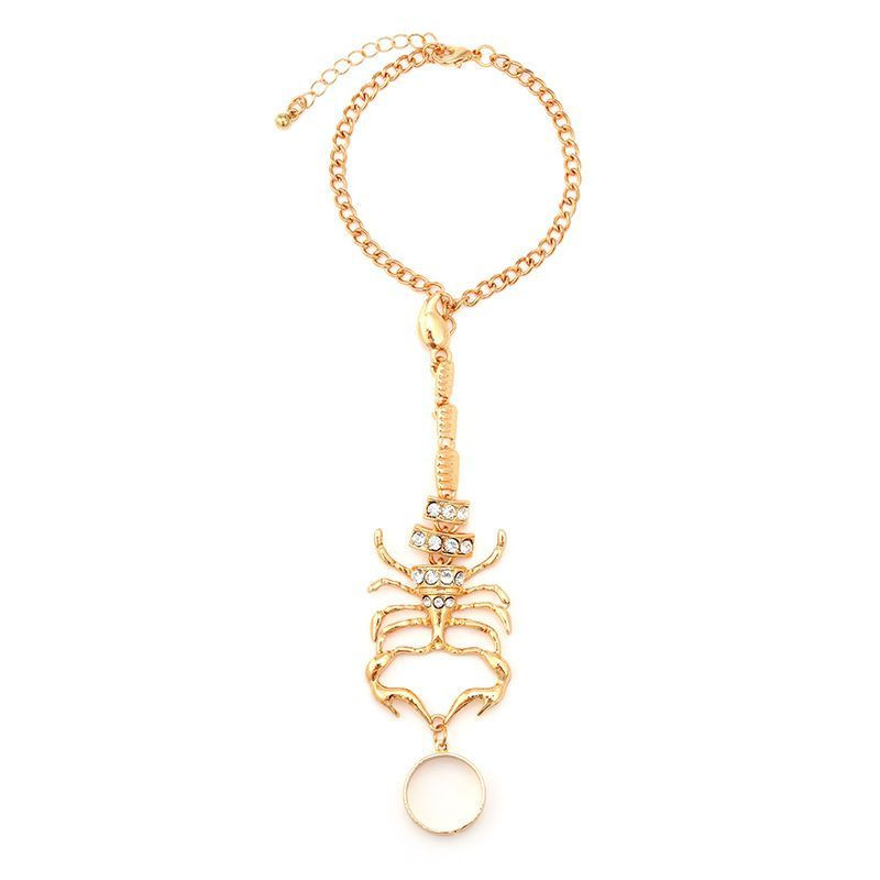 Браслет слейв змеиный изгиб в стиле минимализм CJH56321