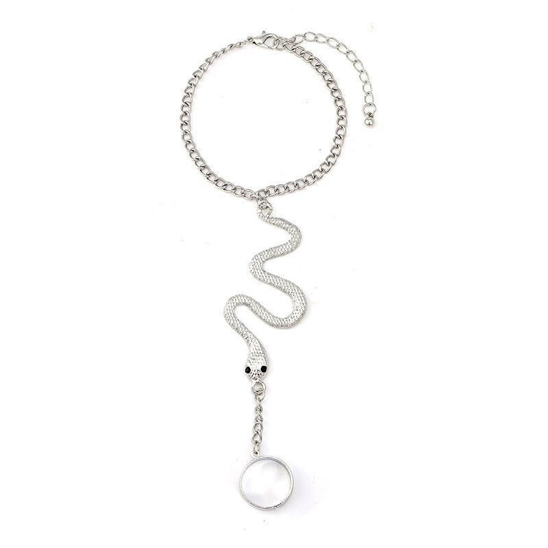 Браслет слейв змеиный изгиб в стиле минимализм CJH56321