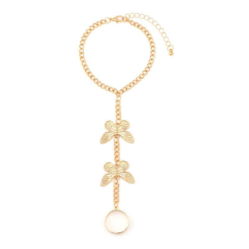 Браслет слейв змеиный изгиб в стиле минимализм CJH56321