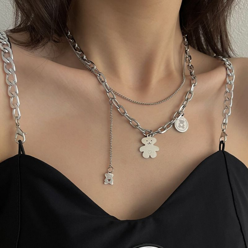 Колье из стали CJH56247 Колье из стали CJH56247