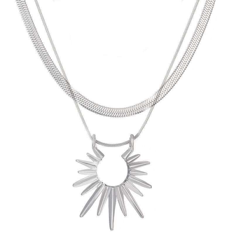 Колье из стали CJC59834